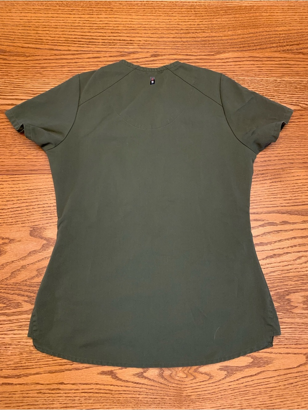 Grey's Anatomy Olive Green V-Neck Scrub Top & Jogger Pants - Picture 3 of 8